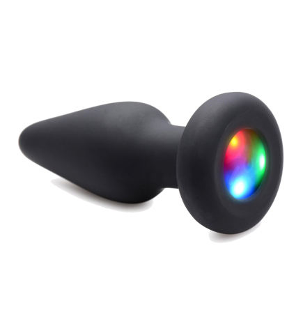 Light Up Silicone Anal Plug