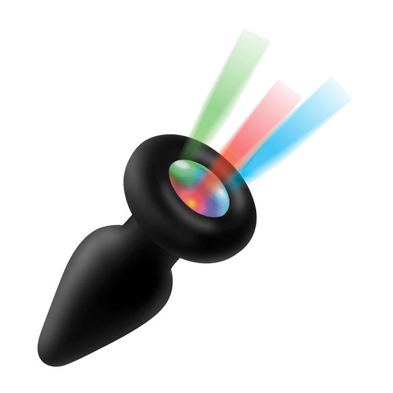 Light Up Silicone Anal Plug