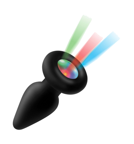 Light Up Silicone Anal Plug