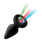 Light Up Silicone Anal Plug