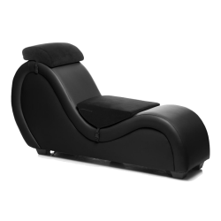 Kinky Couch Sex Chaise Lounge - Black