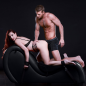 Kinky Couch Sex Chaise Lounge - Black