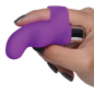 G-Thrill Silicone Finger Vibe (Purple)