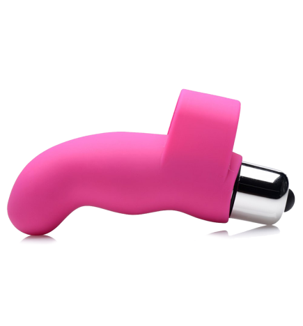 G-Thrill Silicone Finger Vibe (Magenta)