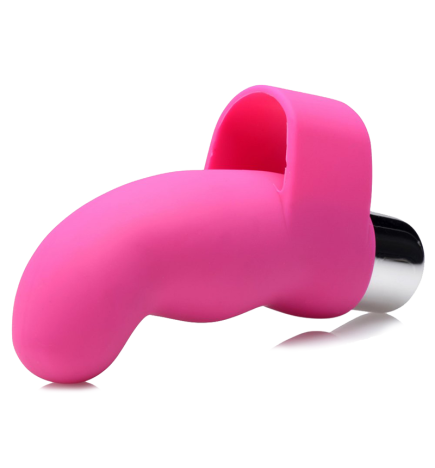 G-Thrill Silicone Finger Vibe (Magenta)