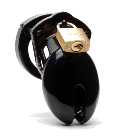CB6000S Black Chastity Cage Kit