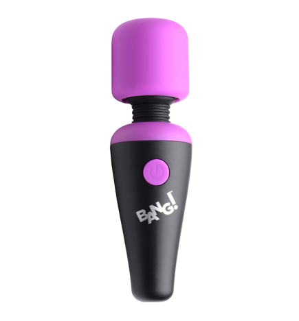 10X Ultra Powerful Silicone Mini Wand (Purple)