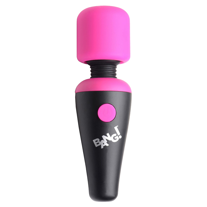 10X Ultra Powerful Silicone Mini Wand (Pink)
