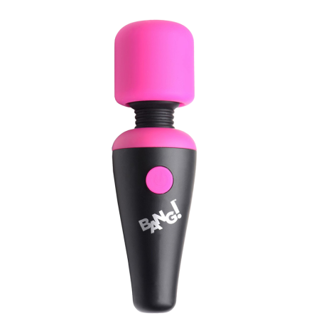 10X Ultra Powerful Silicone Mini Wand (Pink)