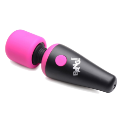 10X Ultra Powerful Silicone Mini Wand (Pink)