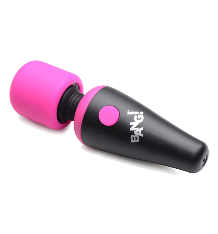 10X Ultra Powerful Silicone Mini Wand (Pink)