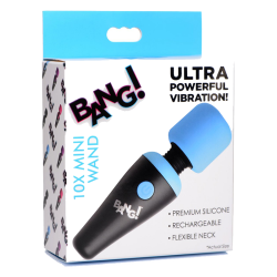 10X Ultra Powerful Silicone Mini Wand (Blue)