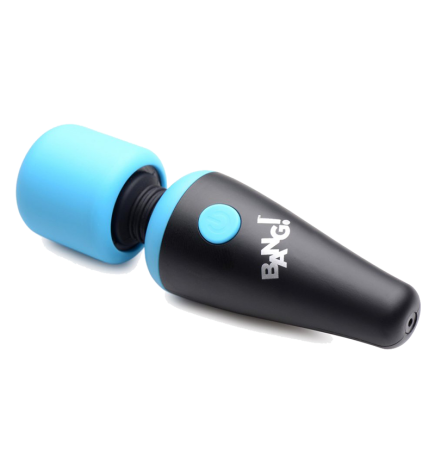 10X Ultra Powerful Silicone Mini Wand (Blue)