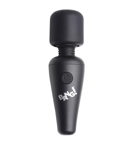 10X Ultra Powerful Silicone Mini Wand (Black)
