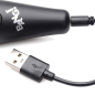 10X Ultra Powerful Silicone Mini Wand (Black)