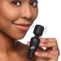 10X Ultra Powerful Silicone Mini Wand (Black)