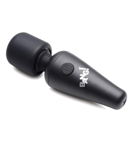 10X Ultra Powerful Silicone Mini Wand (Black)