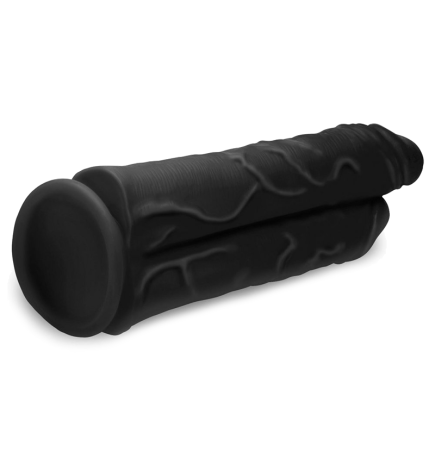 Double Stuffer 10 Inch Dildo - Dark