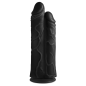 Double Stuffer 10 Inch Dildo - Dark