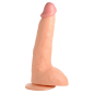 Beefy Brad 9 inch Dildo with Balls - Light