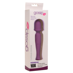 10X Silicone Wand Massager - Violet