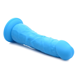 7 Inch Silicone Dildo - Berry