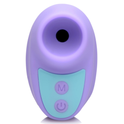 12X Mini Silicone Clit Stimulator - Purple