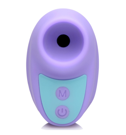 12X Mini Silicone Clit Stimulator - Purple