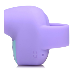 12X Mini Silicone Clit Stimulator - Purple