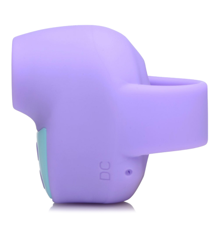 12X Mini Silicone Clit Stimulator - Purple