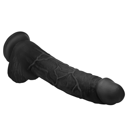 Hung Harry 11.75 Inch Dildo with Balls - Black