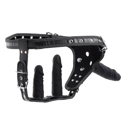 Double Penetration Strap On Harness