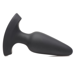 28X Laser Heart Silicone Anal Plug with Remote