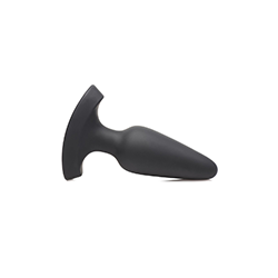 28X Laser Heart Silicone Anal Plug with Remote