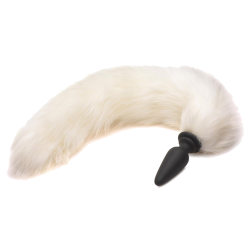 Interchangeable Fox Tail Anal Plug (2 Colors)