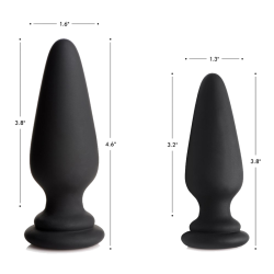 Interchangeable Fox Tail Anal Plug (2 Colors)