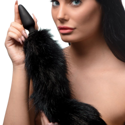 Interchangeable Fox Tail Anal Plug (2 Colors)