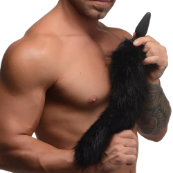 Interchangeable Fox Tail Anal Plug (2 Colors)