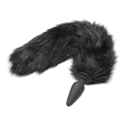 Interchangeable Fox Tail Anal Plug (2 Colors)