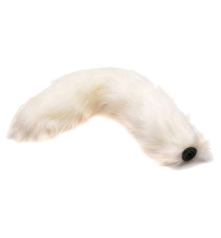 Interchangeable Fox Tail Vibrating Anal Plug (2 Colors)
