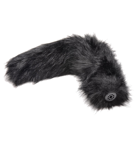 Interchangeable Fox Tail Vibrating Anal Plug (2 Colors)