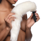 Interchangeable Fox Tail Vibrating Anal Plug (2 Colors)