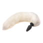 Interchangeable Fox Tail Vibrating Anal Plug (2 Colors)