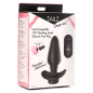 Interchangeable 10X Vibrating Silicone Anal Plug with Remote