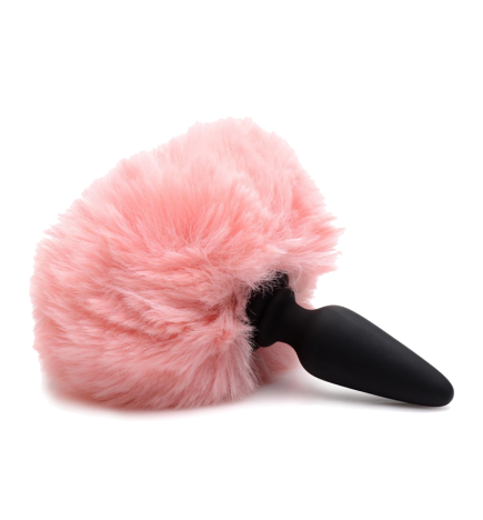 Interchangeable Bunny Tail Anal Plug (3 Colors)