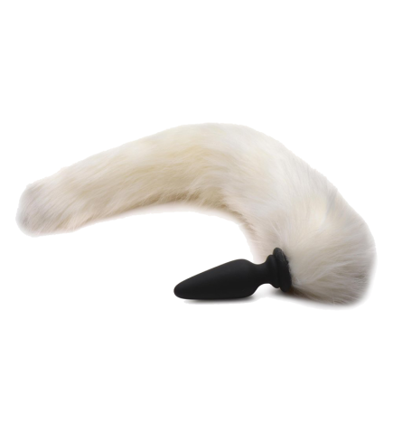 Silicone Anal Plug with 3 Interchangeable Tails