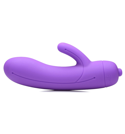 7X Lil Smoothie Mini Silicone Rabbit Vibe - Violet