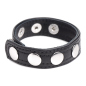Leather Speed Snap Cock Ring