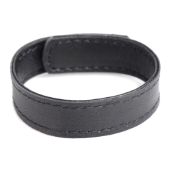 Leather and Velcro Cock Ring