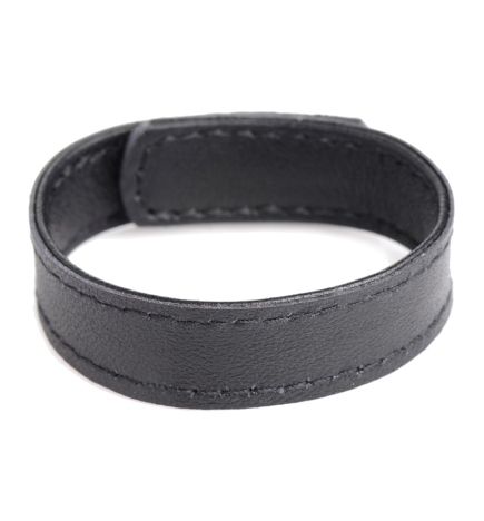 Leather and Velcro Cock Ring